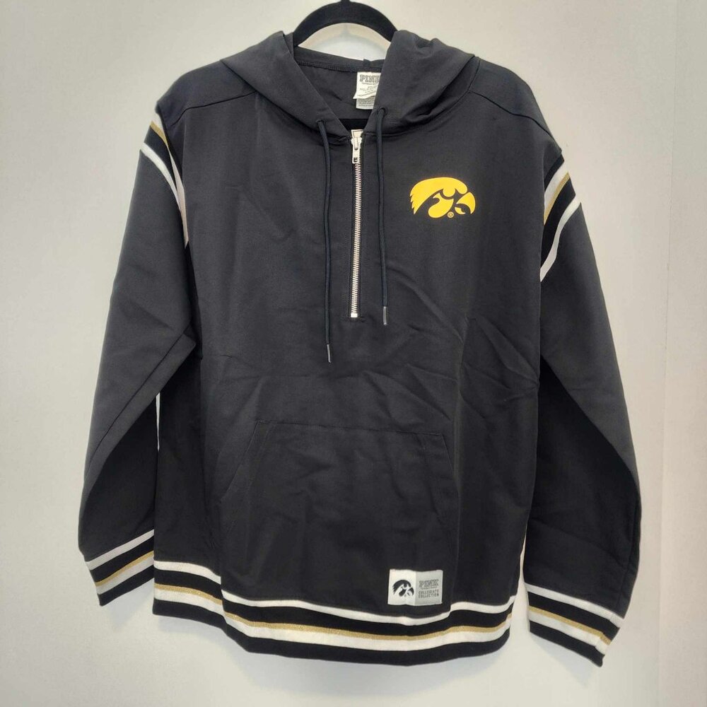 Victoria Secret Pink Winbreaker / Rain Jacket Iowa Hawkeyes